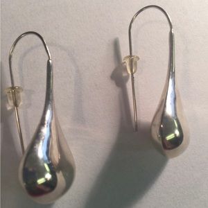 Silver Drop Earrings (BA22)
